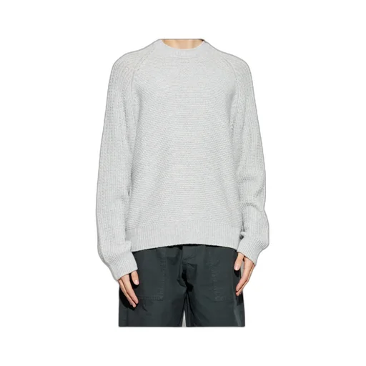 Palm Angels Curved Logo Knitted Jumper