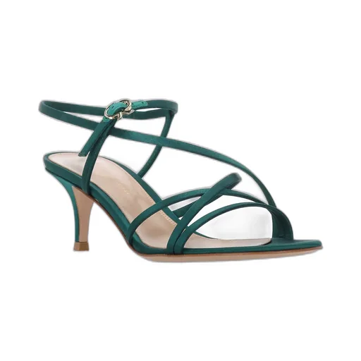 Gianvito Rossi Buckle Detailed Heeled Sandals