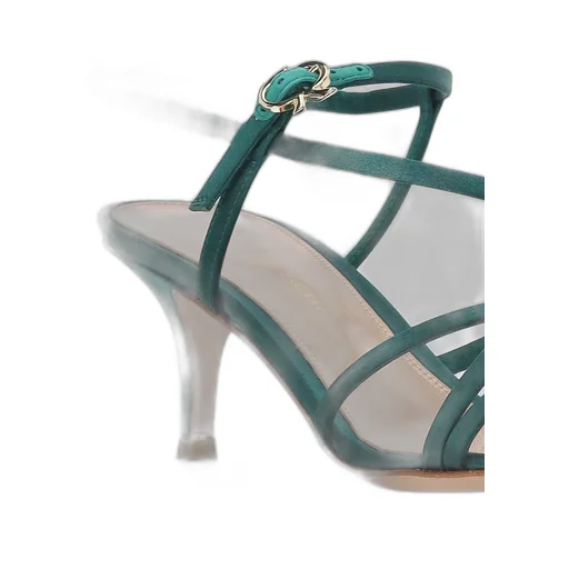 Gianvito Rossi Buckle Detailed Heeled Sandals