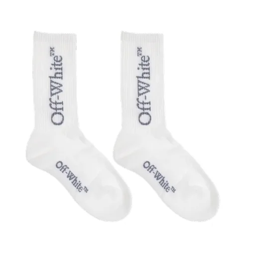 Off-White Logo Detailed Knitted Socks