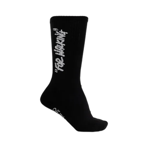 Logo-Embroidered Socks