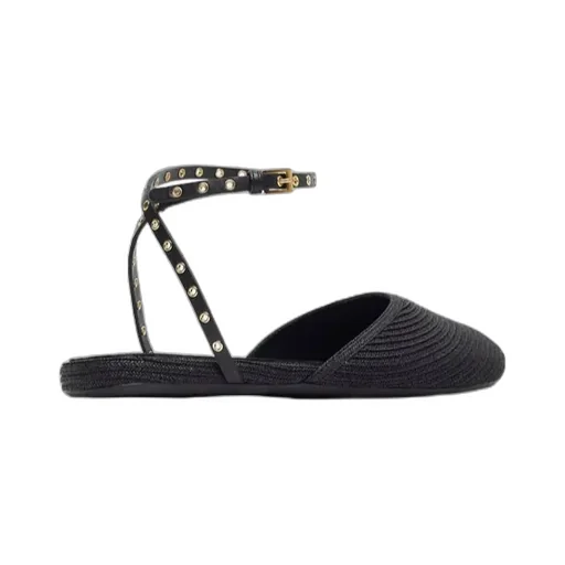 Studded-Strap Sandals