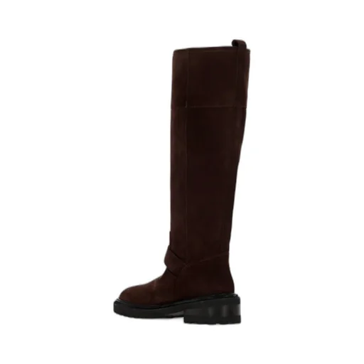 Via Roma 15 Buckled Zip Boots