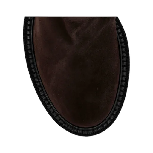 Via Roma 15 Buckled Zip Boots