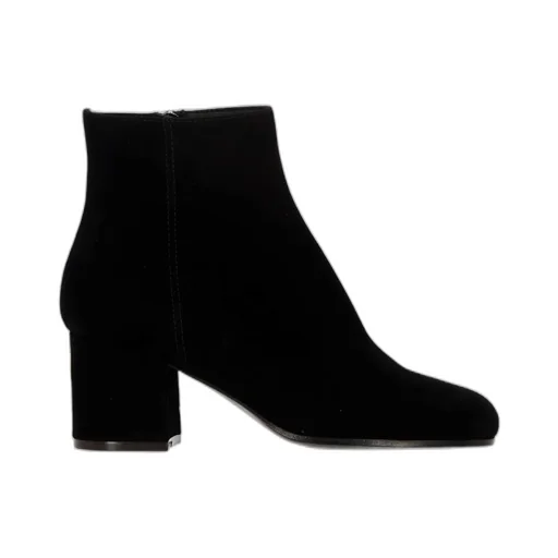 Round-Toe Ankle Boots