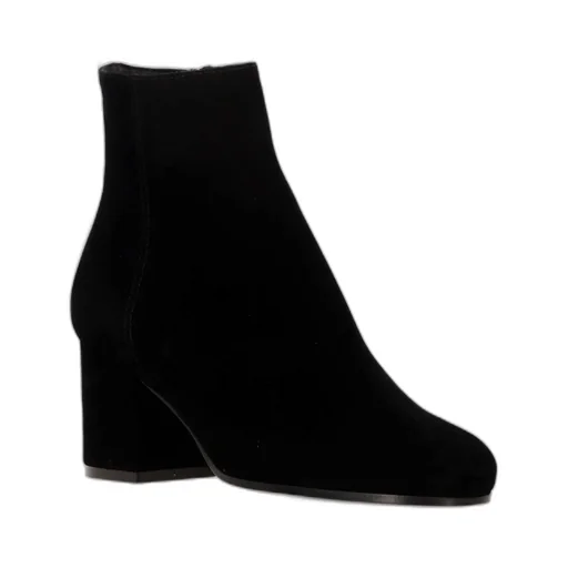 Round-Toe Ankle Boots
