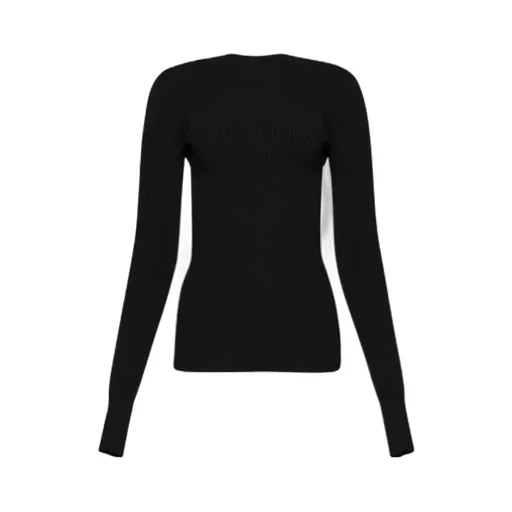 Ribbed Open-Back Top