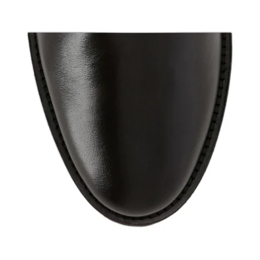 Via Roma 15 Gold Plaque Knee Boots