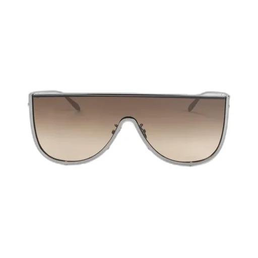 Alaa Shield-Frame Curved Tip Sunglasses
