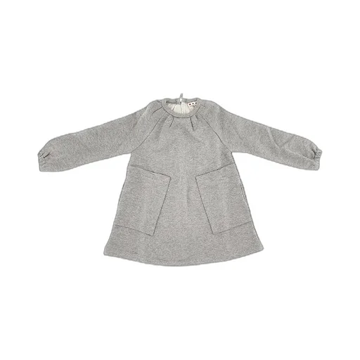 Marni Kids Long-Sleeved Fleece Mini Dress