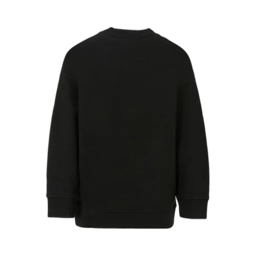 Sweatshirt With White Logo