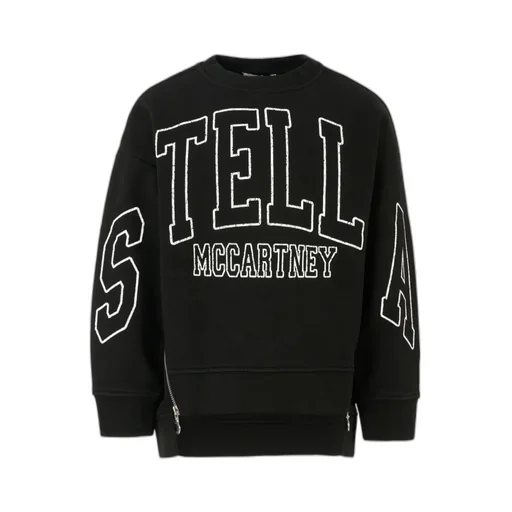 Sweatshirt With White Logo