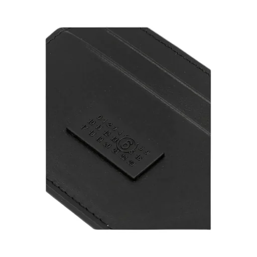 Mm6 Maison Margiela Logo Patch Open Top Cardholder