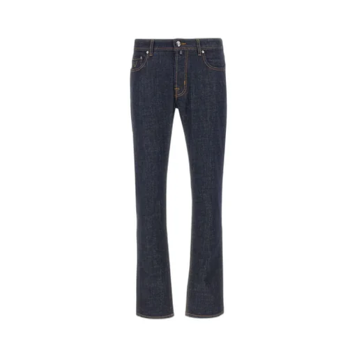 Jacob Cohen Logo Patch Slim-Fit Jeans