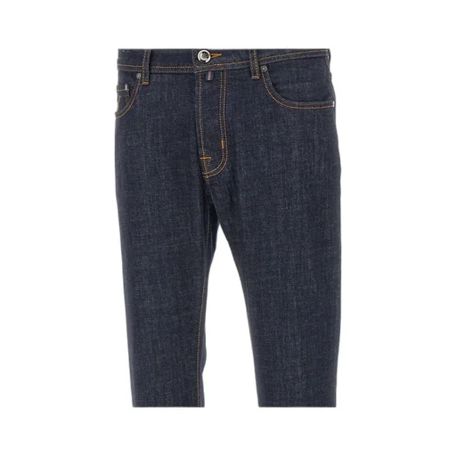 Jacob Cohen Logo Patch Slim-Fit Jeans
