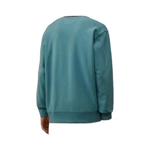 C.P. Company Diagonal Raised Fleece Crewneck Lens Sweatshirt