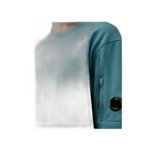 C.P. Company Diagonal Raised Fleece Crewneck Lens Sweatshirt