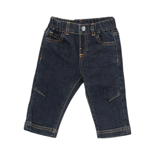 Elastic-Waist Jeans