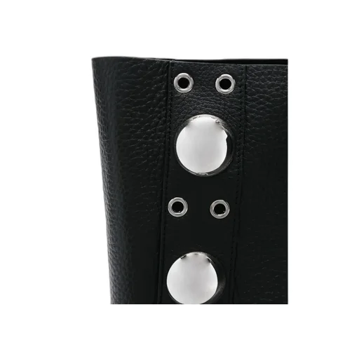 Studded Leather Tote Bag