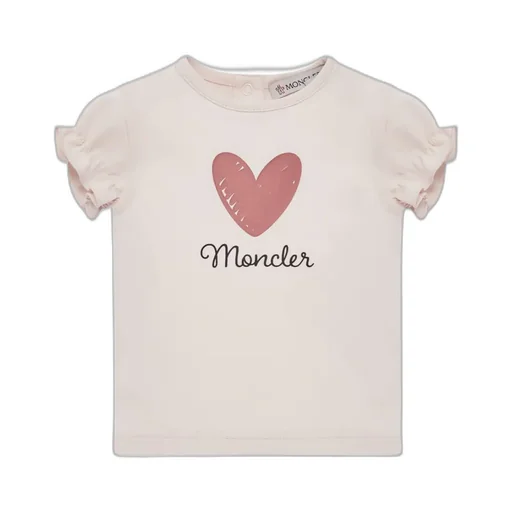 Heart Motif Cotton T-Shirt