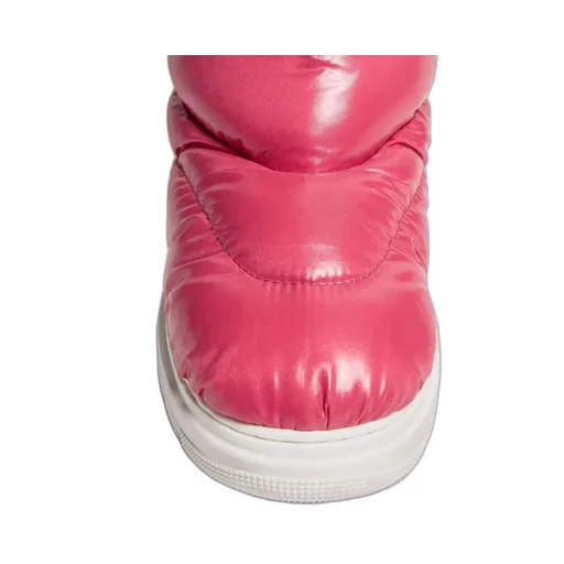 Moncler Enfant Gaia Logo Patch Padded Snow Boots