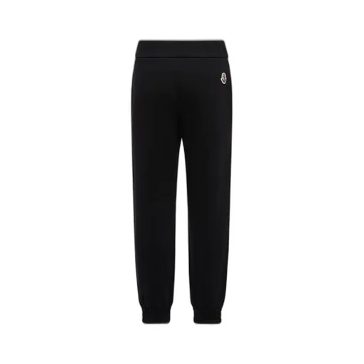 Moncler Enfant Logo Patch Tapered-Leg Track Pants