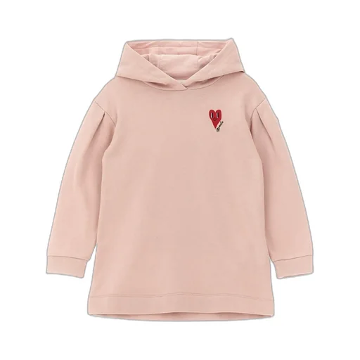 Moncler Enfant Logo Patch Hooded Dress