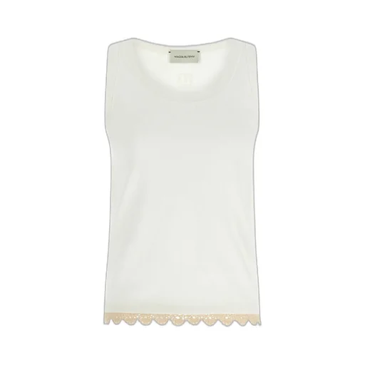 Magda Butrym Lace Detail Tank Top