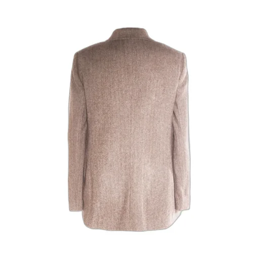 Antonelli Firenze Double-Breasted Long-Sleeved Jacket