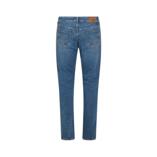 Incotex Blue Division Logo Patch Slim-Fit Jeans