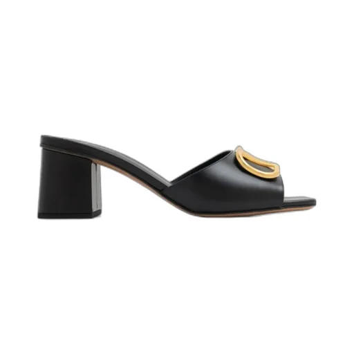 Vlogo Square Toe High-Heeled Sandals