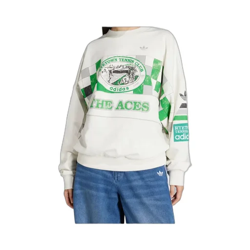 Checkers-Print Sweatshirt
