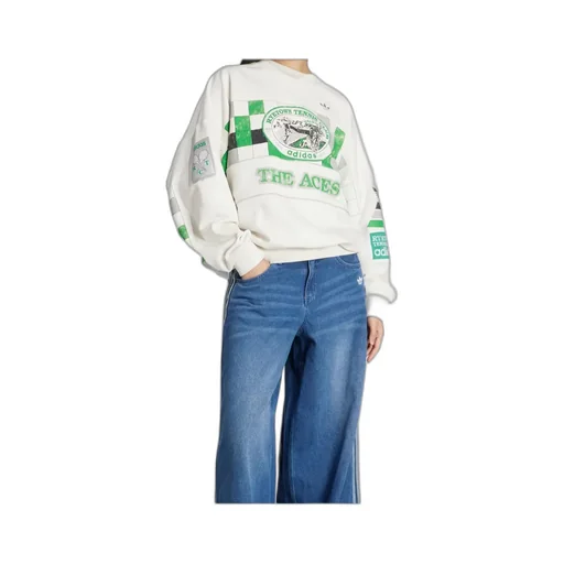 Checkers-Print Sweatshirt