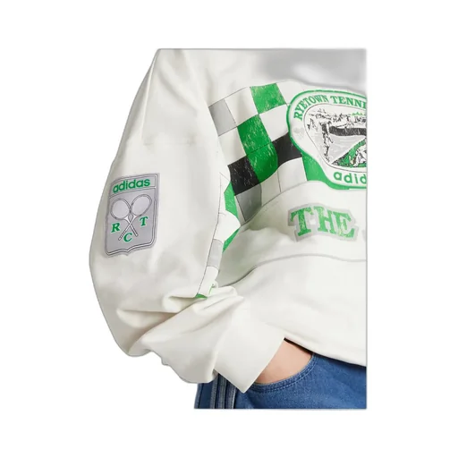 Checkers-Print Sweatshirt