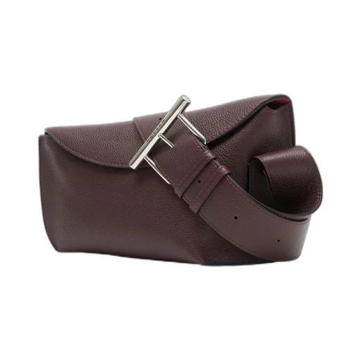 Alexander Mcqueen T-Bar Sling Asymmetric Crossbody Bag