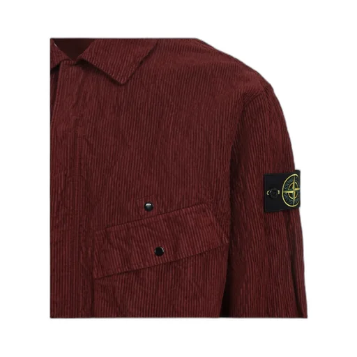 Corduroy Patch-Pocket Shirt