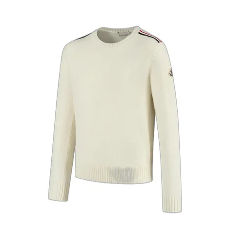 Moncler Enfant Logo-Patch Crewneck Jumper