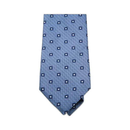 Zegna Jacquard Geometric Floral Tie