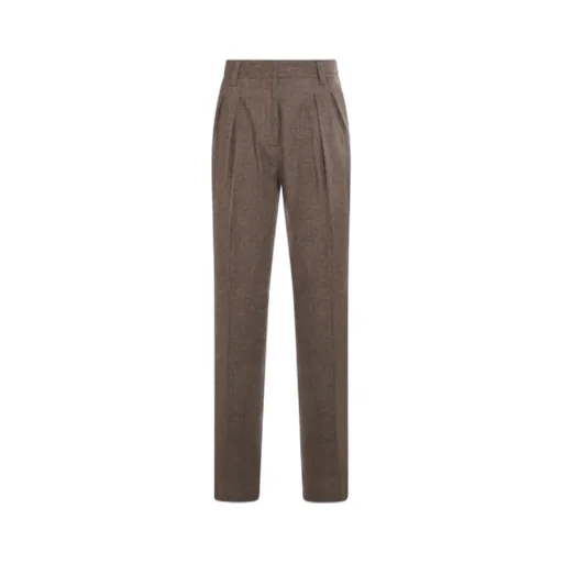 Antonelli Firenze Herringbone High Waist Trousers