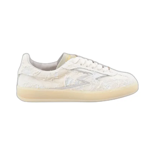 Moaconcept Distressed Lace-Up Sneakers