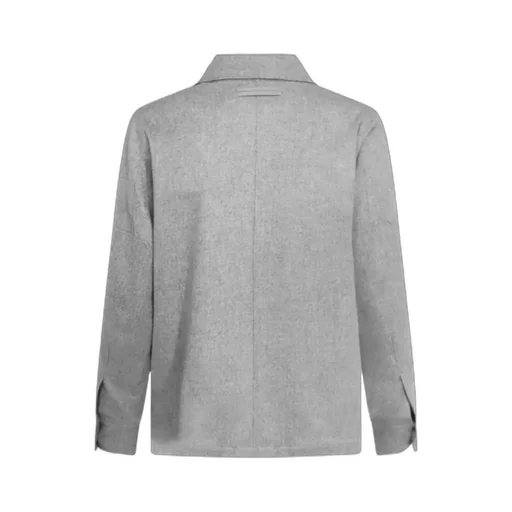 Zegna Long Sleeved Buttoned Overshirt