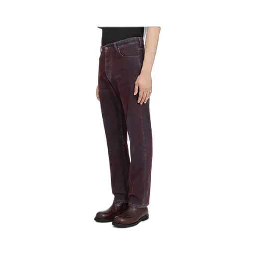 Mm6 Maison Margiela Straight Leg Faded Jeans