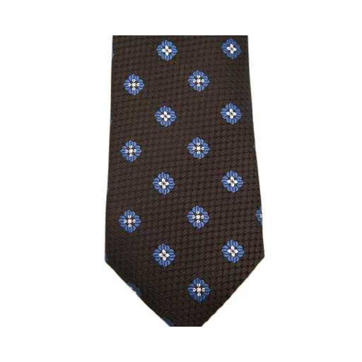 Zegna Floral Jacquard Pointed Tip Tie
