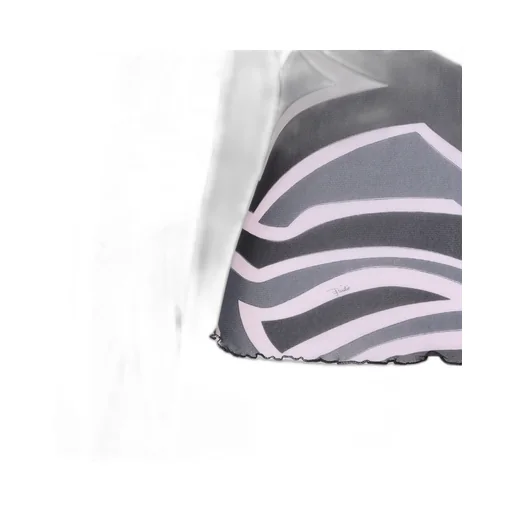 Pucci Abstract Printed High Neck Top