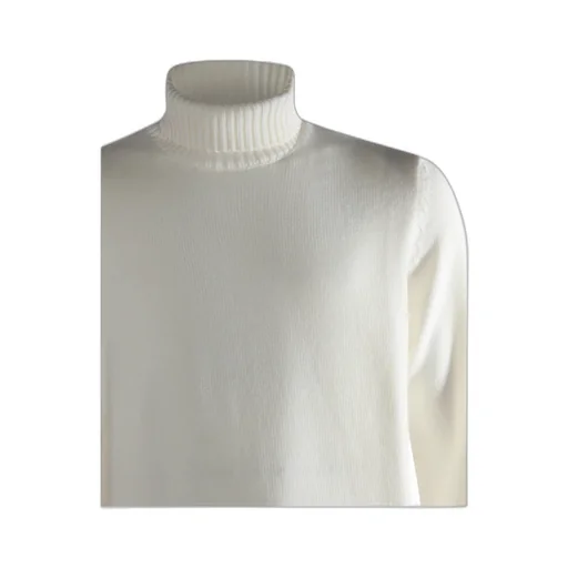 Zanone Ribbed Turtleneck Knitwear