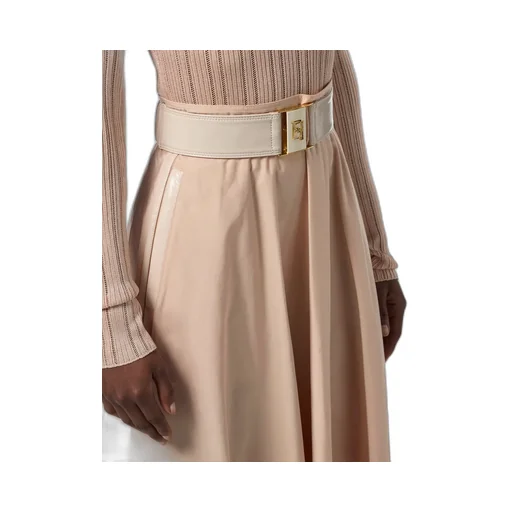 Elisabetta Franchi Belted Skirt