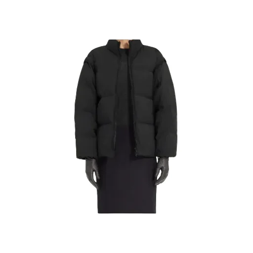 Mm6 Maison Margiela Zip-Up Padded Bomber Jacket