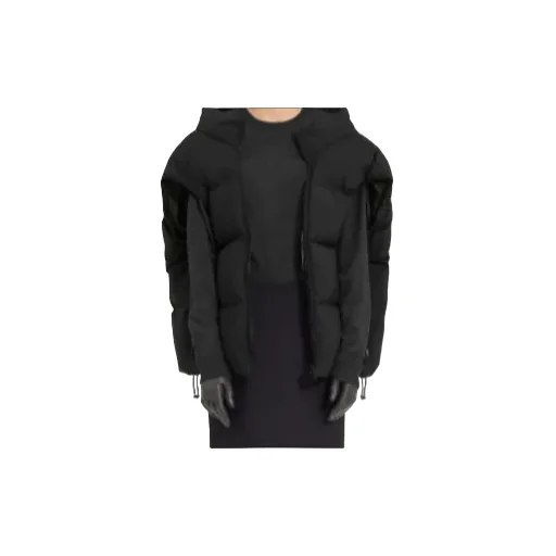 Mm6 Maison Margiela Zip-Up Padded Bomber Jacket