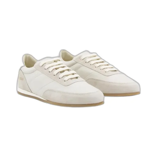 Suede Panelled Sneakers