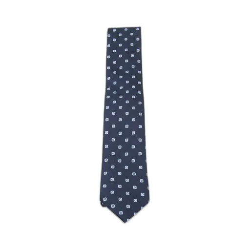 Zegna Jacquard Geometric Floral Tie